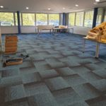 Remplacement 560m2 de dalles moquette